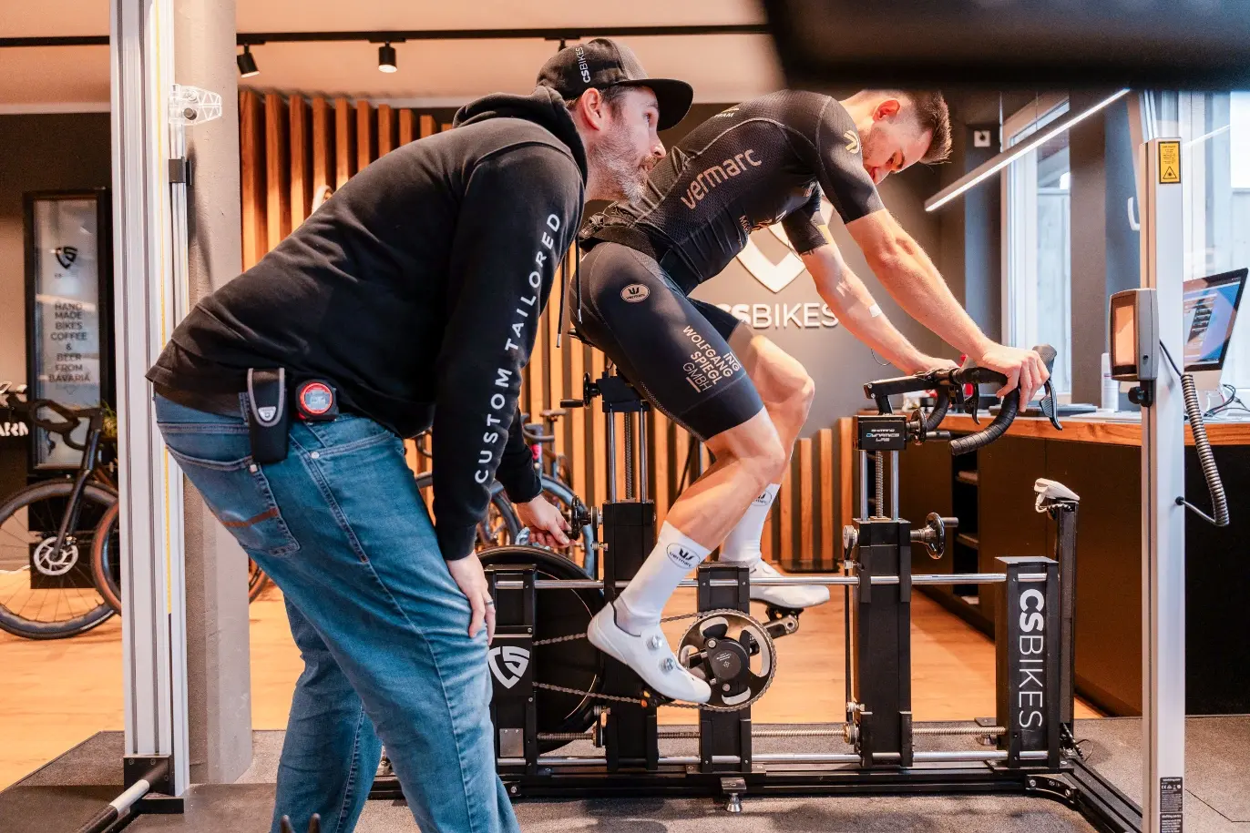2D Körpermaß Vermessung CSBikes 2D Körpermaß Vermessung